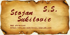Stojan Šukilović vizit kartica